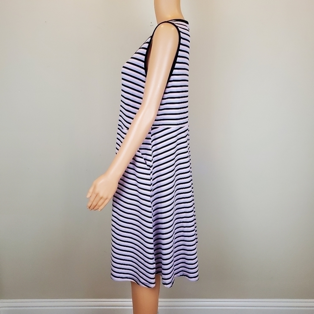 Torrid Sleeveless stripe Flare Jersey Mini dress size 0/L - Picture 5 of 13